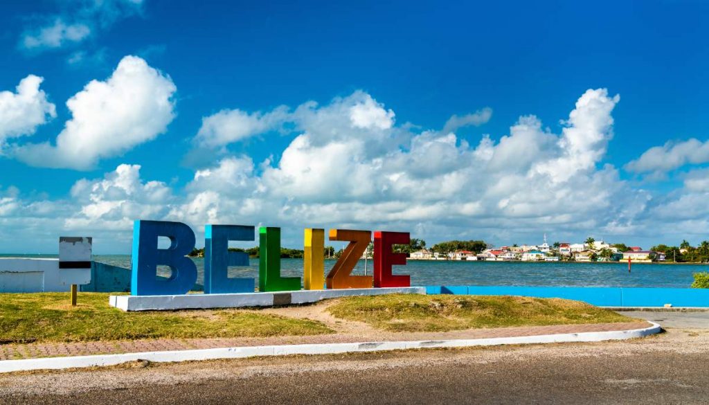 Flores, Guatemala para a cidade de Belize