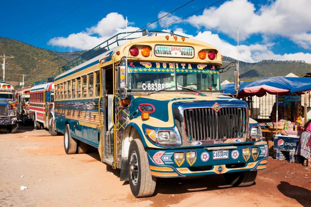 The Famous Chicken Buses of Guatemala 8 chicken-bus-guatemala
