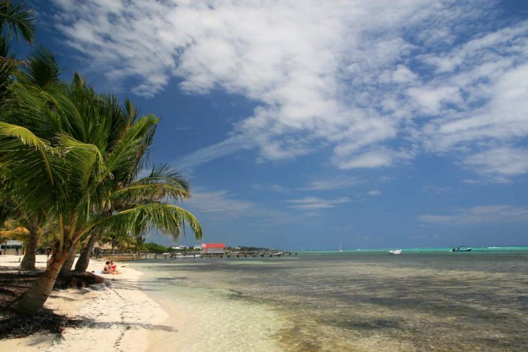 How to get from Flores, Guatemala, to Caye Ambergris, Belize